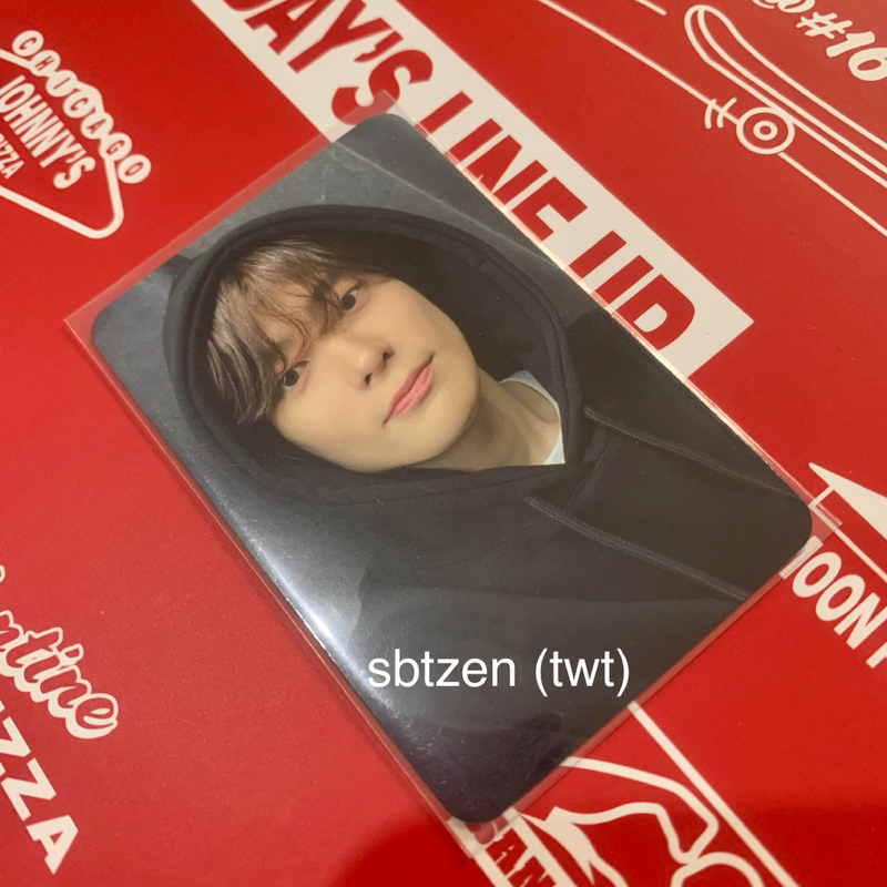 Photocard pc Jaehyun slowacid hoodie black nct 127