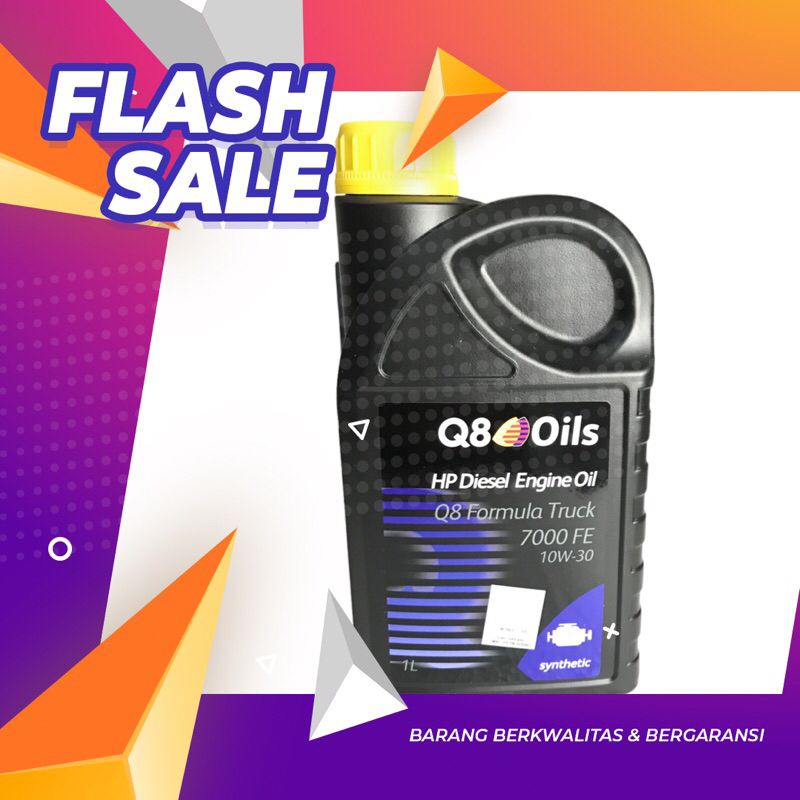 Q8 Oils 10w-30 CK4 oli mobil diesel/ olie/ oli