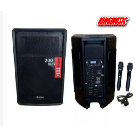 Speaker Portable HUPER GL15 / GL-15 / GL 15 15 INCH ORIGINAL BLUETOOTH