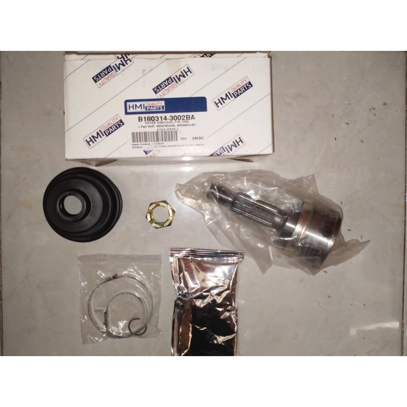 Kokel luar Hyundai Atoz Kia Visto HMI Gigi 19