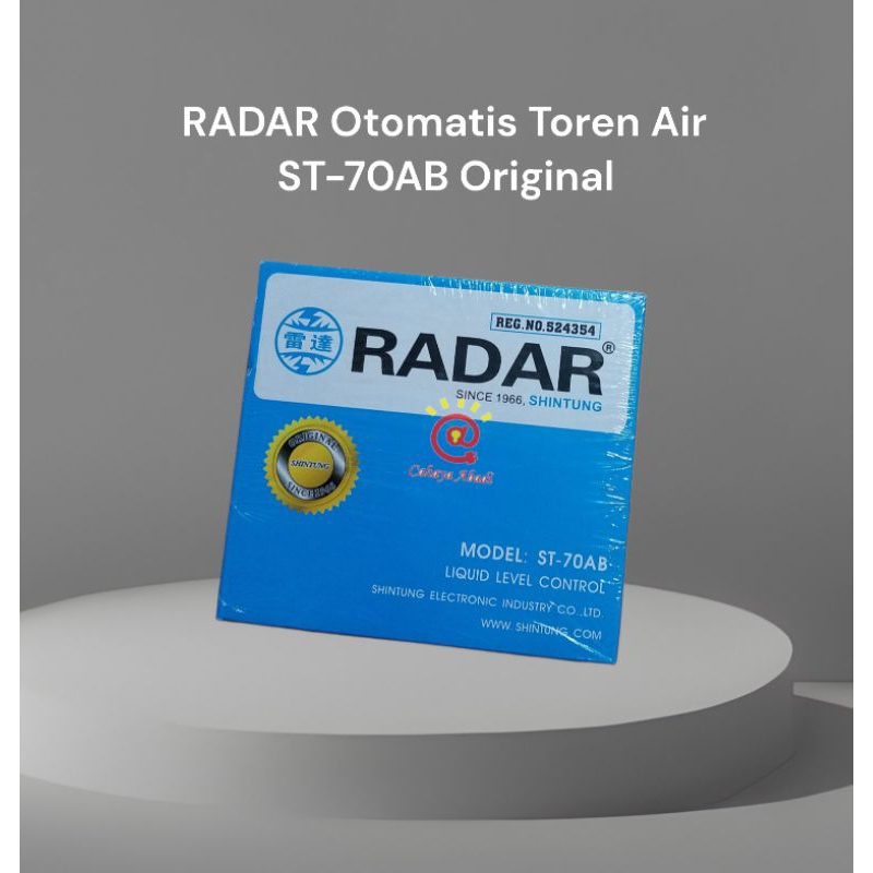 Radar Otomatis Toren Air Shintung Taiwan ST-70AB / Pelampung Air Otomatis Radar