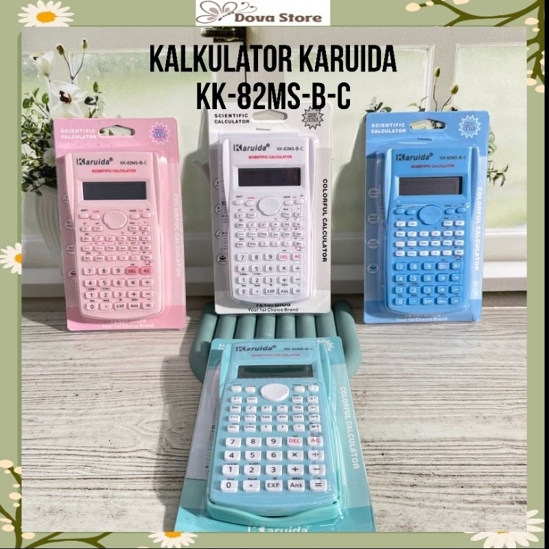 

KALKULATOR KARUIDA KODE KK-82MS-B-C WARNA RANDOM