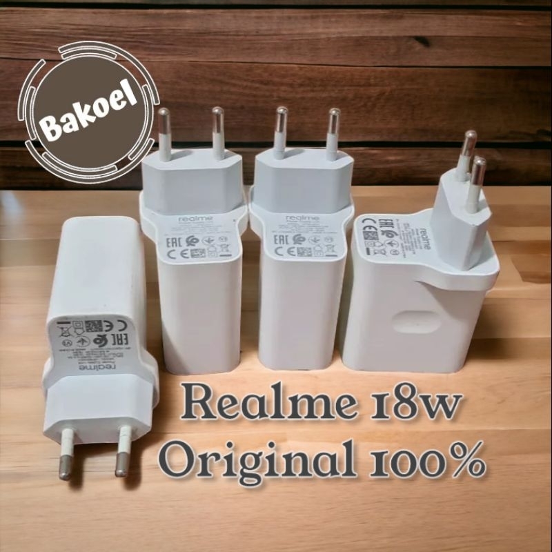 Charger Realme 18W Original 100% bawaan Hp