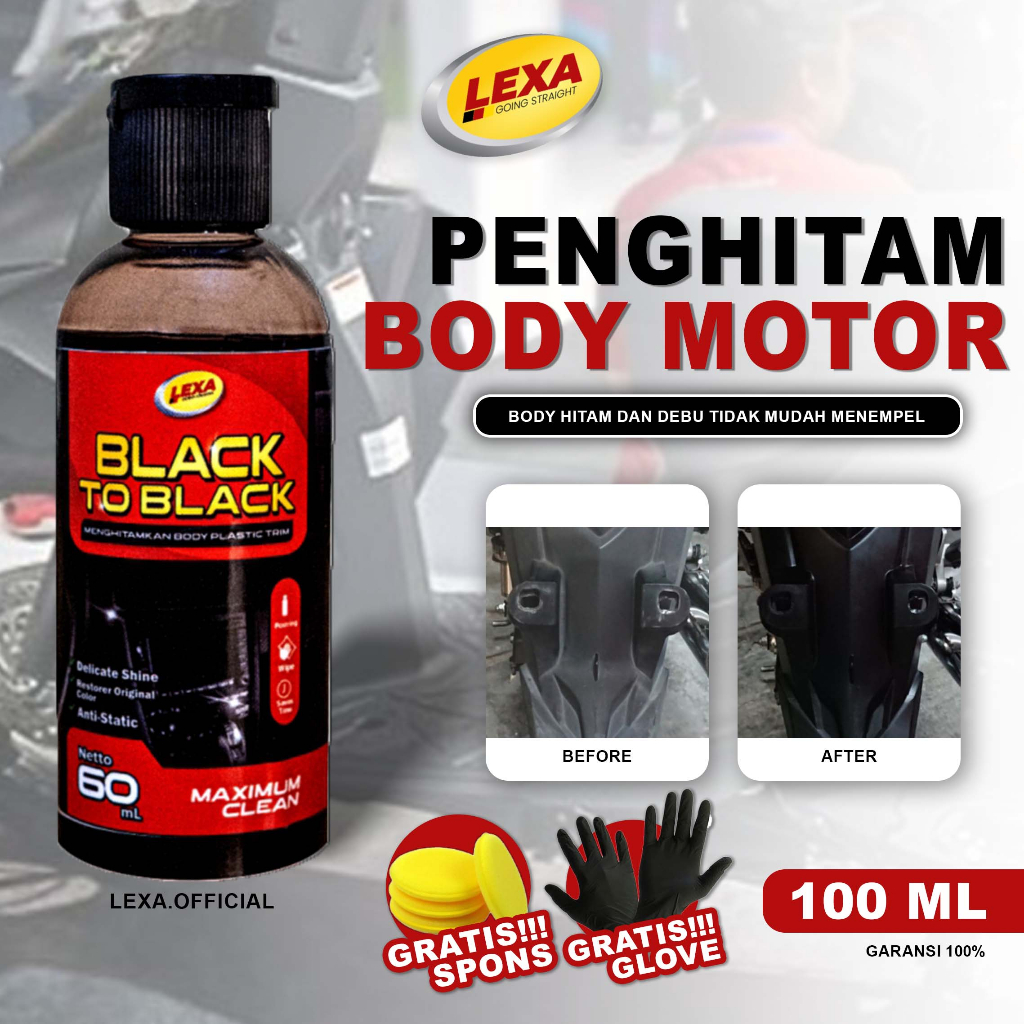 Penghitam Body Motor Mobil Pengkilap Doff Magic Permanen Trim Black Hafez Dan Restorer Matte Lama Ba