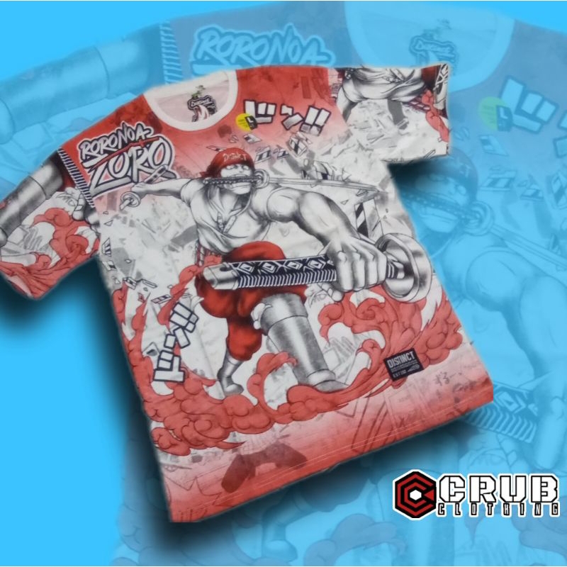 KAOS ONE PIECE | RORONOA ZORRO | KAOS FULL PRINT | KAOS ANIME
