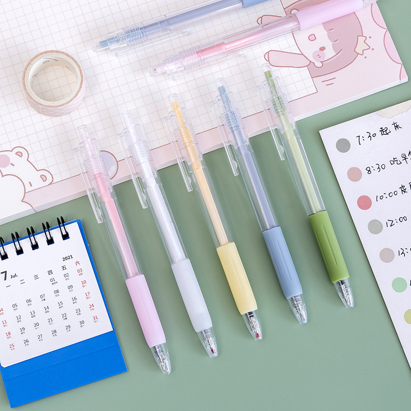 

Pulpen Gel Kantor/Sekolah Pastel Polos