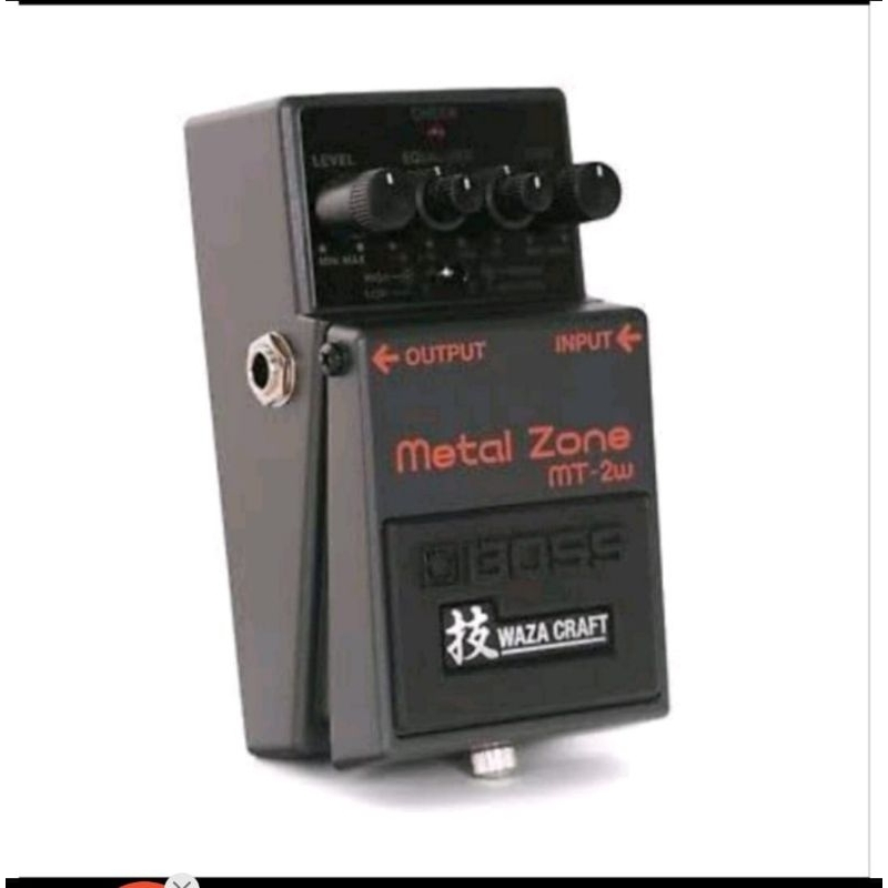 Boss MT‐2W Waza Craft Metal Zone Distortion Pedal MT2W pedal efek gitar listrik