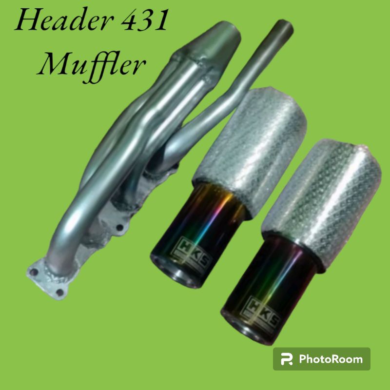 Satu set Knalpot Header mobil Pick Up