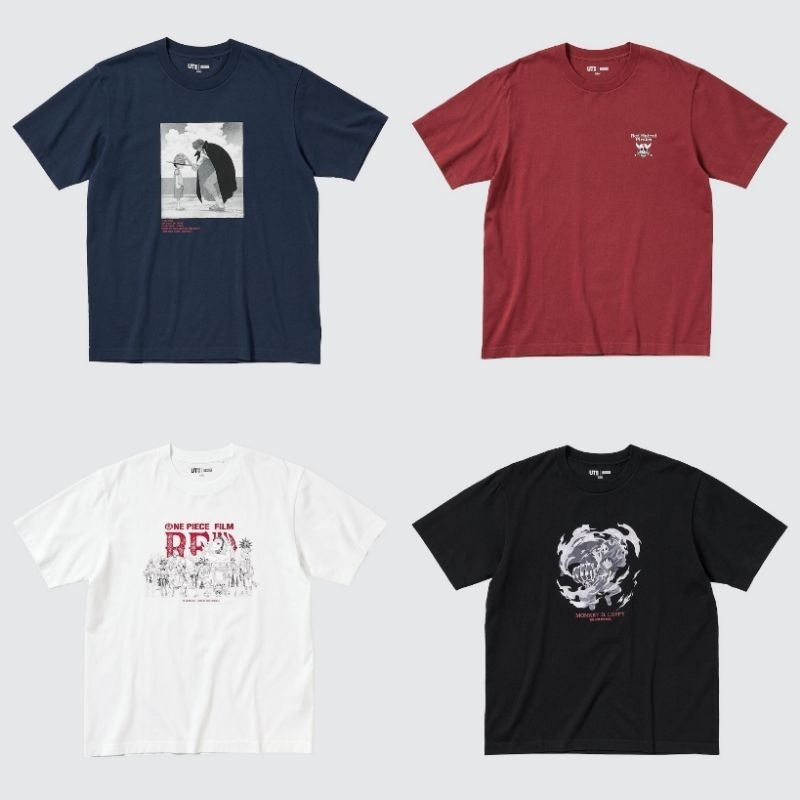Kaos Uniqlo One Piece Film: Red UT Original Indonesia & Japan