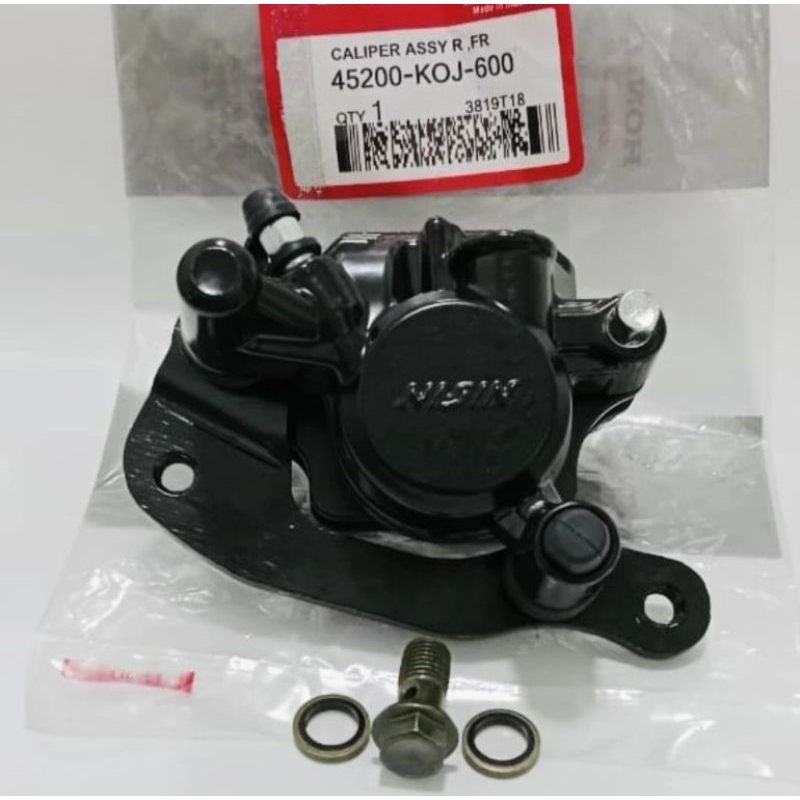 ￼KALIPER PALA BABI DEPAN GENIO BEAT NEW LED 2020 VARIO 150 NEW LED HONDA K0J ORI NISSIN