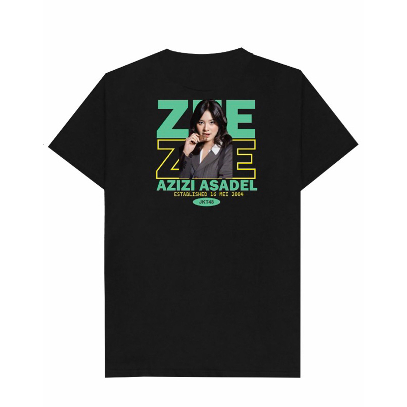 KAOS JKT48 ZEE | T-SHIRT ZEE JKT48 | COTTON COMBED 30s PREMIUM