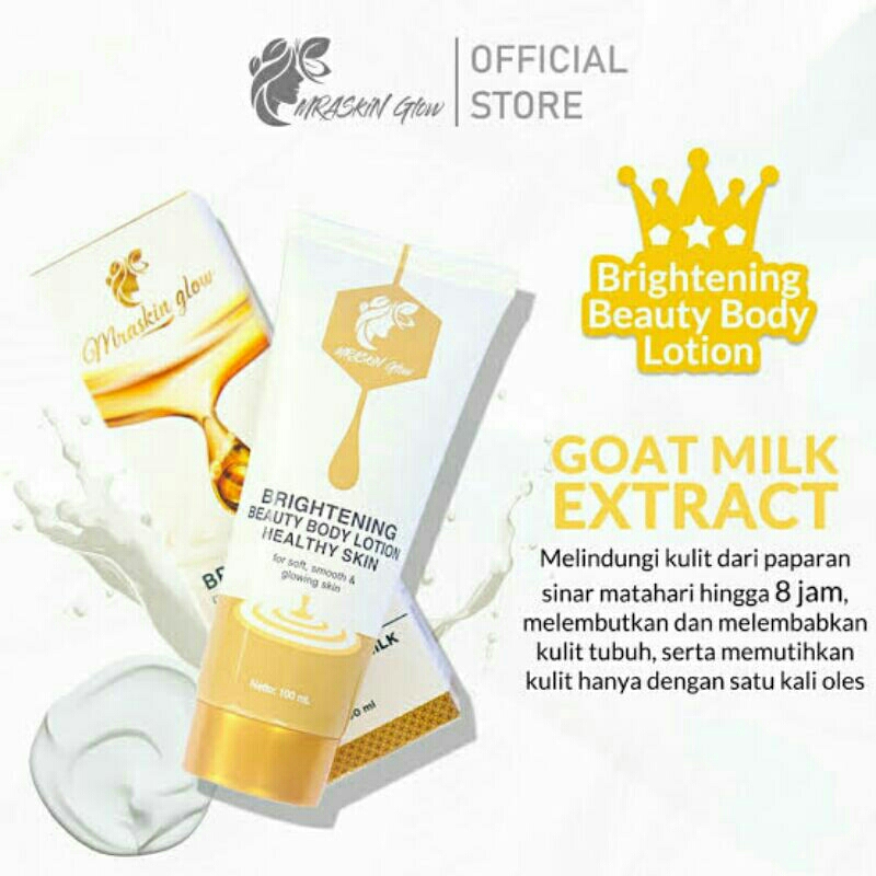 Mraskin Glow Brightening body lotion