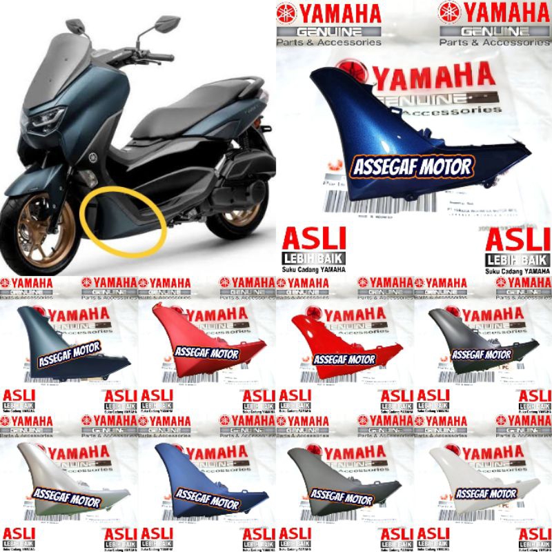 MOLE SIDE COVER SAYAP BODY BAWAH NEW NMAX 155 CONNECTED KIRI 2020-2023 ORIGINAL YAMAHA