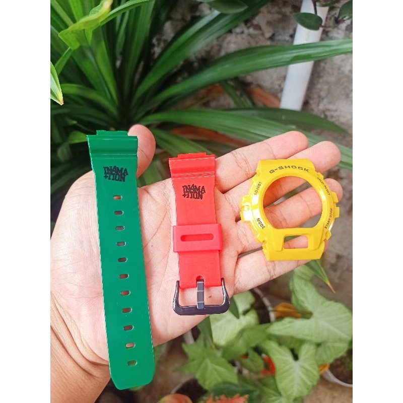 BNB G-SHOCK DW6900 RASTA INAMATION