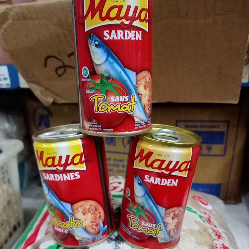 

Sarden Maya/Maya sardines tomato sauce/maya 155gr