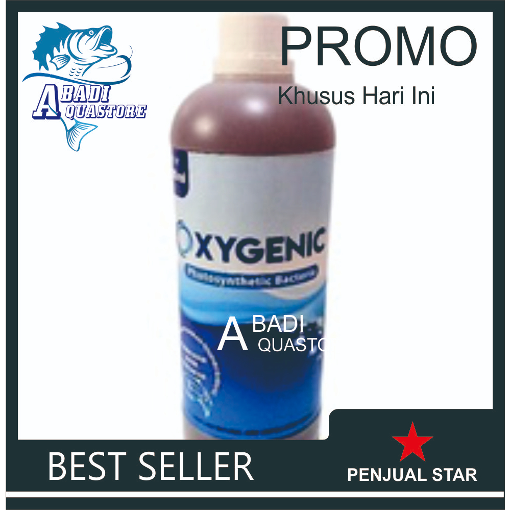OXYGENIC BAKTERI STARTER PENGGANTI PSBIO - Probiotik Aquarium - Probiotik Kolam -  Probiotik Ikan
