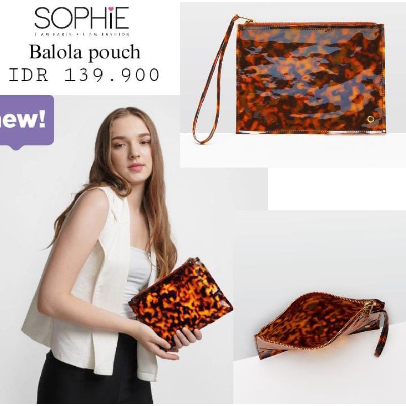 BALOLA POUCH SOPHIE MARTIN TERBARU TAS ORIGINAL