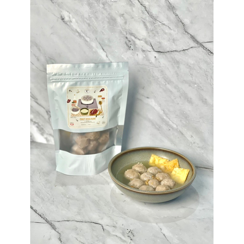 

YEN Paket Bakso Kuah Instan Siap Saji Kemasan 1 Porsi Baso Yen