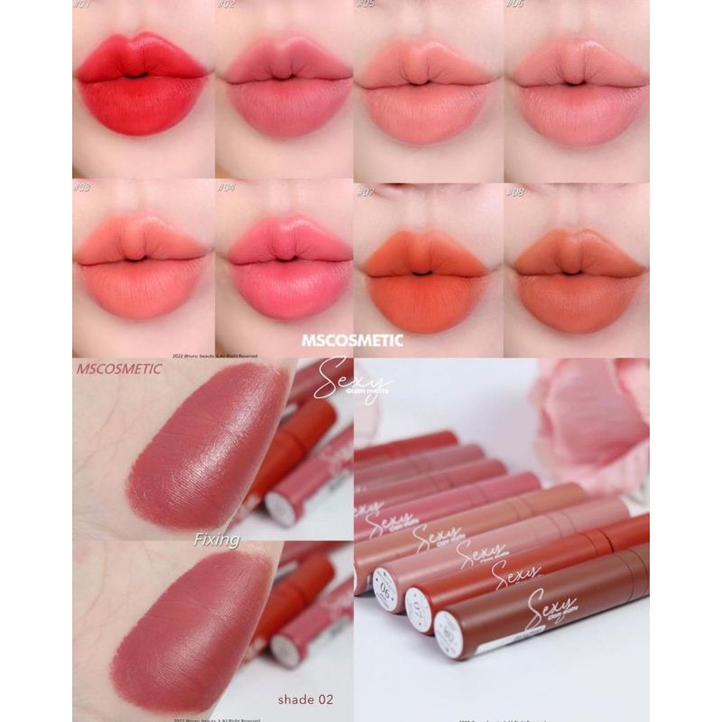 LIPSTIK MS GLOW / SEXY GLAMMATTE