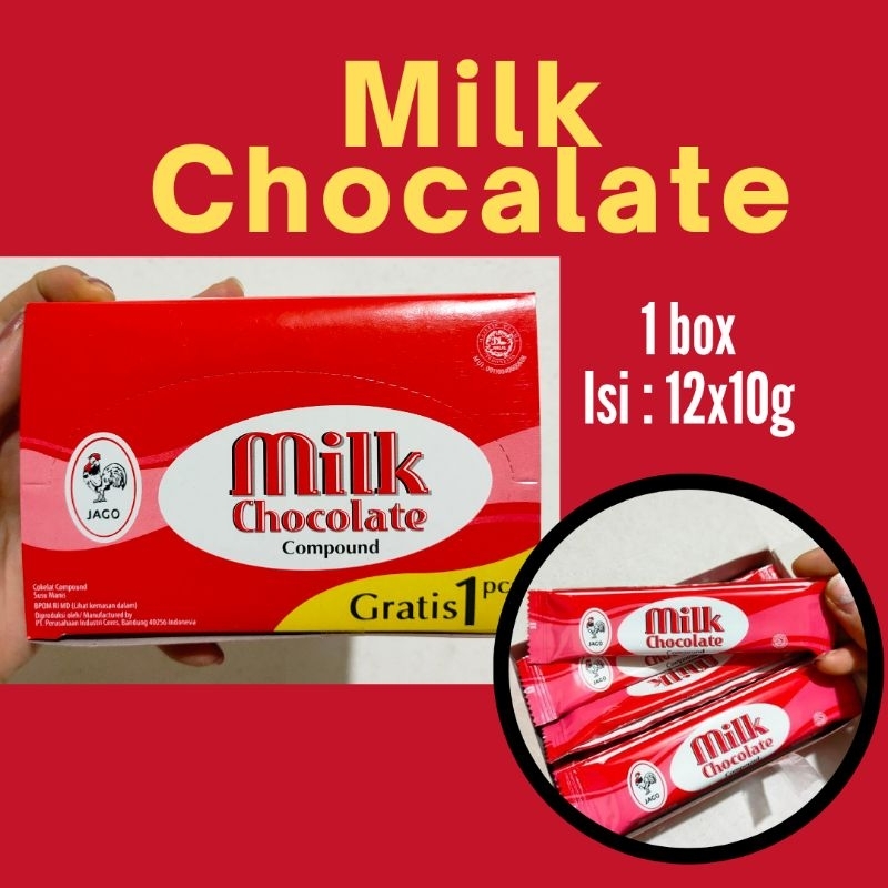 

Milk Chocolate Compound 1 box isi 12