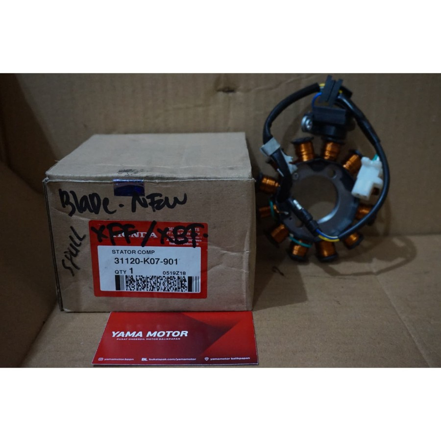 SPUL UNTUK MOTOR BLADE NEW KODE : 31120-K07-901 100% ORISINIL AHM