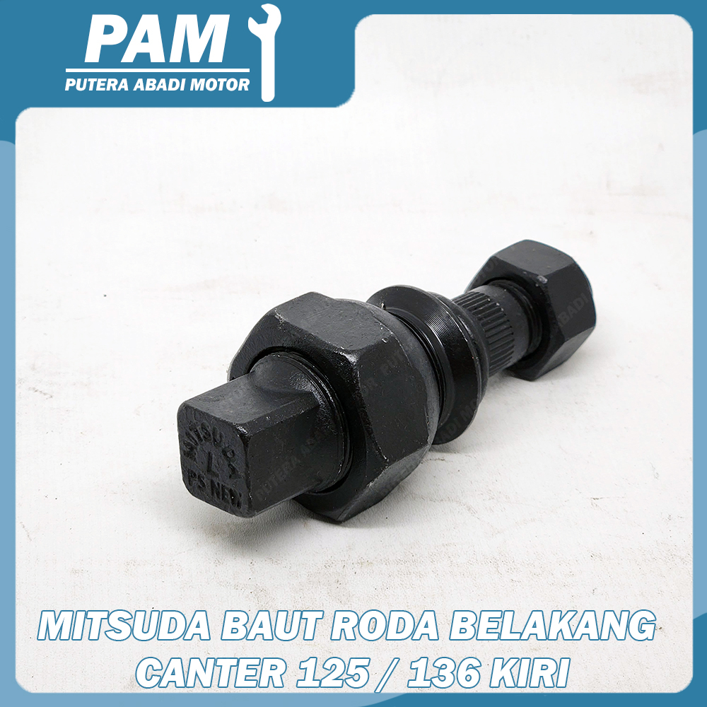 Baut Roda Belakang Canter 125 / Canter 136 Merk Mitsuda PS Turbo