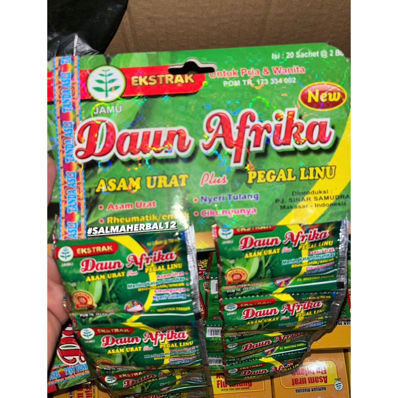 

DAUN AFRIKA ORIGINAL 100%