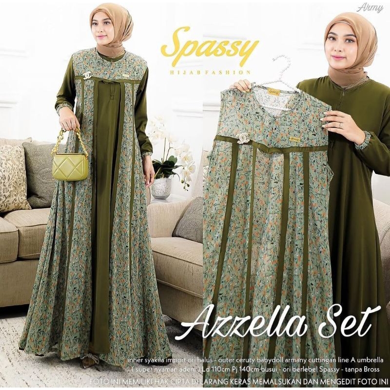 gamis azella set