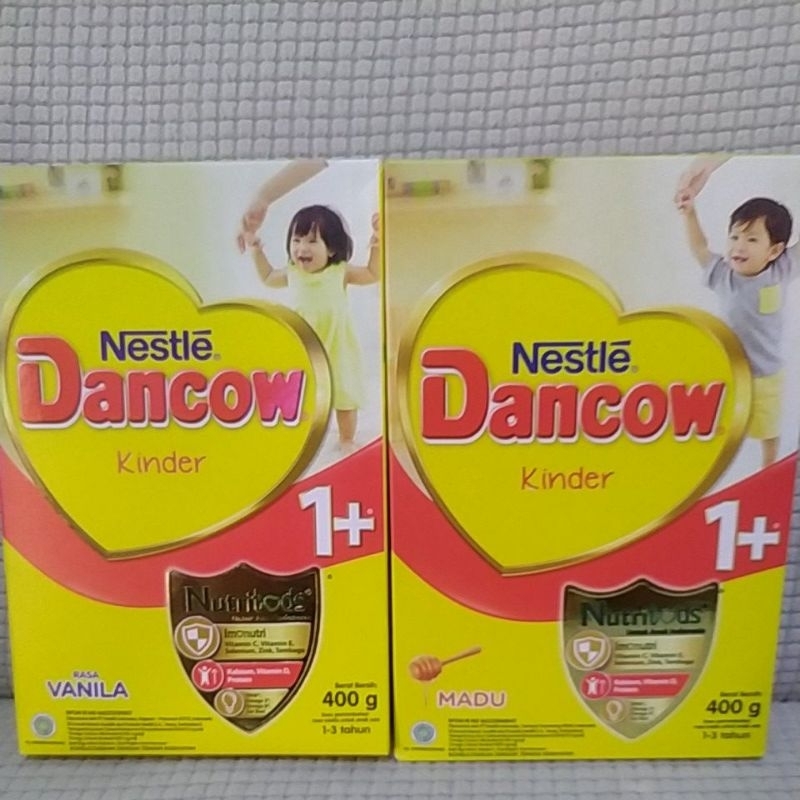 Nestle Dancow 1+ Madu/Vanila 400gr, Susu Pertumbuhan Anak Usia 1-3 th