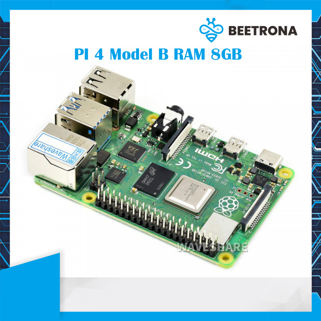 Raspberry Pi 4 Model B 8GB RAM Mini PC