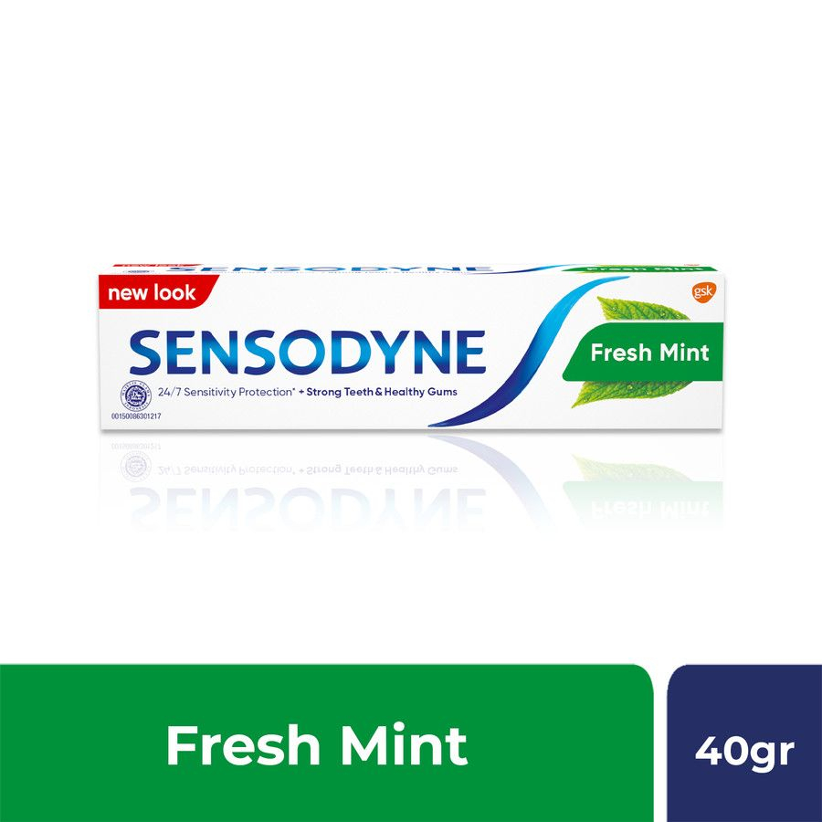 SENSODYNE 40 gr FRESH MINT/ Pasta gigi sensitif kemasan ekonomis 40 gr/ Odol Gigi sensitive/sensoden