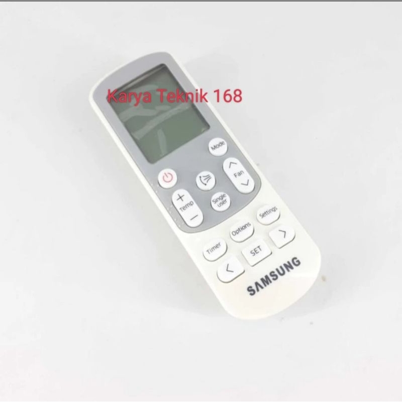 REMOTE AC SAMSUNG AR09JRF SINGLE USER OVAL / REMOT AC SAMSUNG SINGLE USER ORIGINAL PABRIKAN / ORIGIN