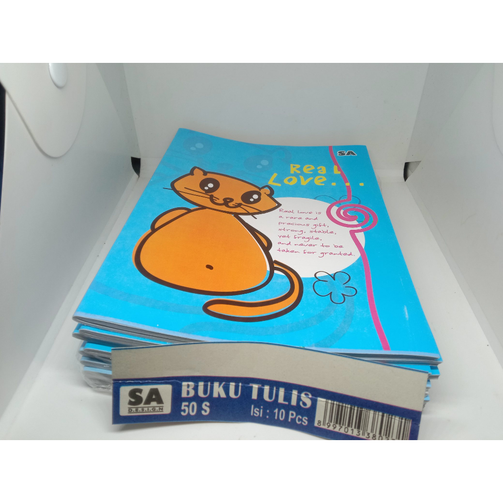 

BUKU TULIS ISI 50 LEMBAR HARGA 1 PAK ISI 10 BUKU