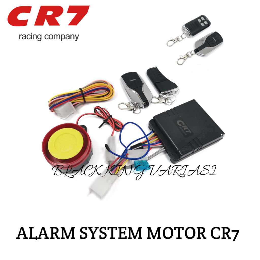 Alarm System Motor CR7 Bohante Universal Alarm Motor Cr7 Fitur Lengkap Plus Remote Alarm Motor Remot