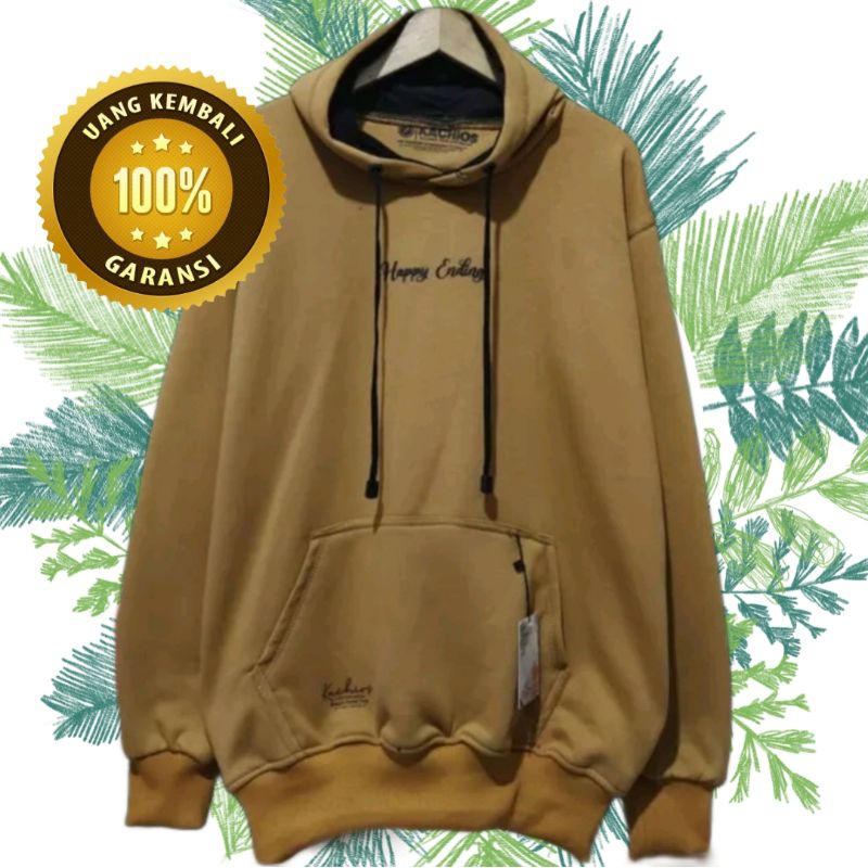 Sweater Hoodie Pria Wanita Distro Kachios Bahan Cotton Flecce Sedia Big Size Jaket distro switer dis