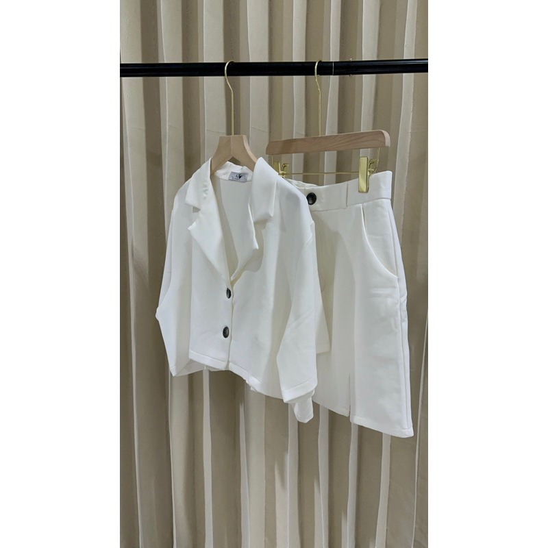 Set skirt Cantik/ Blazer dan Rok/ Set Rok