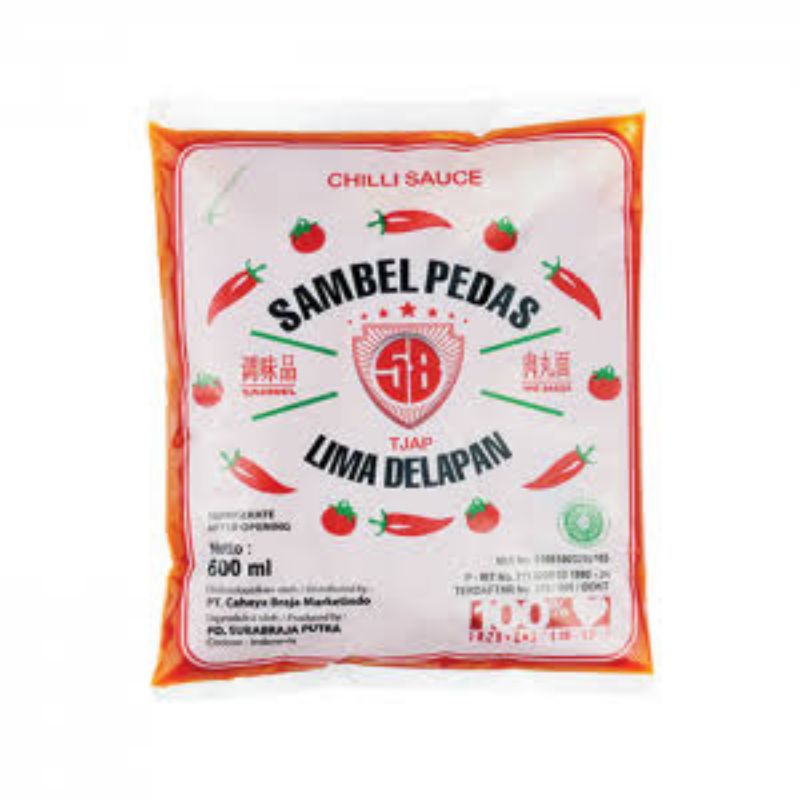 

Saos Sambel Cap 58 Refill
