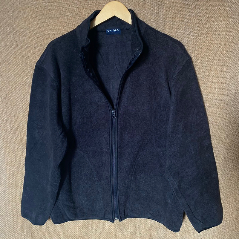 Uniqlo Dark Brown Fleece Jacket Man