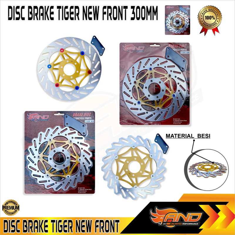 PIRINGAN CAKRAM DEPAN LEBAR FLOATING TIGER NEW TIGER REVO