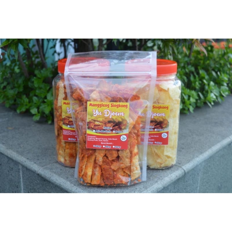

Keripik Manggleng Singkong Yu Djoem