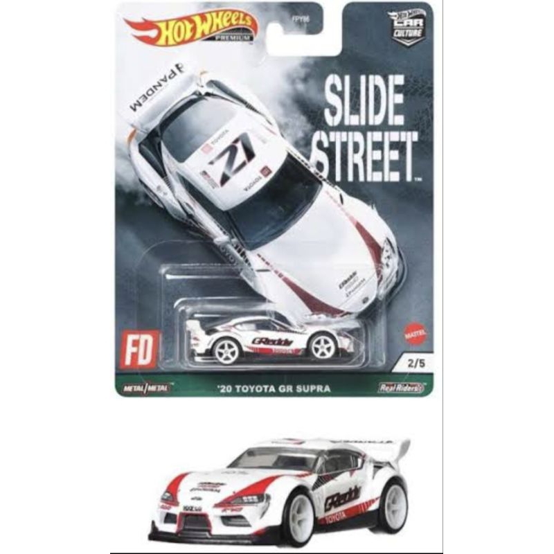 Hot Wheels Toyota GR Supra Slide Street