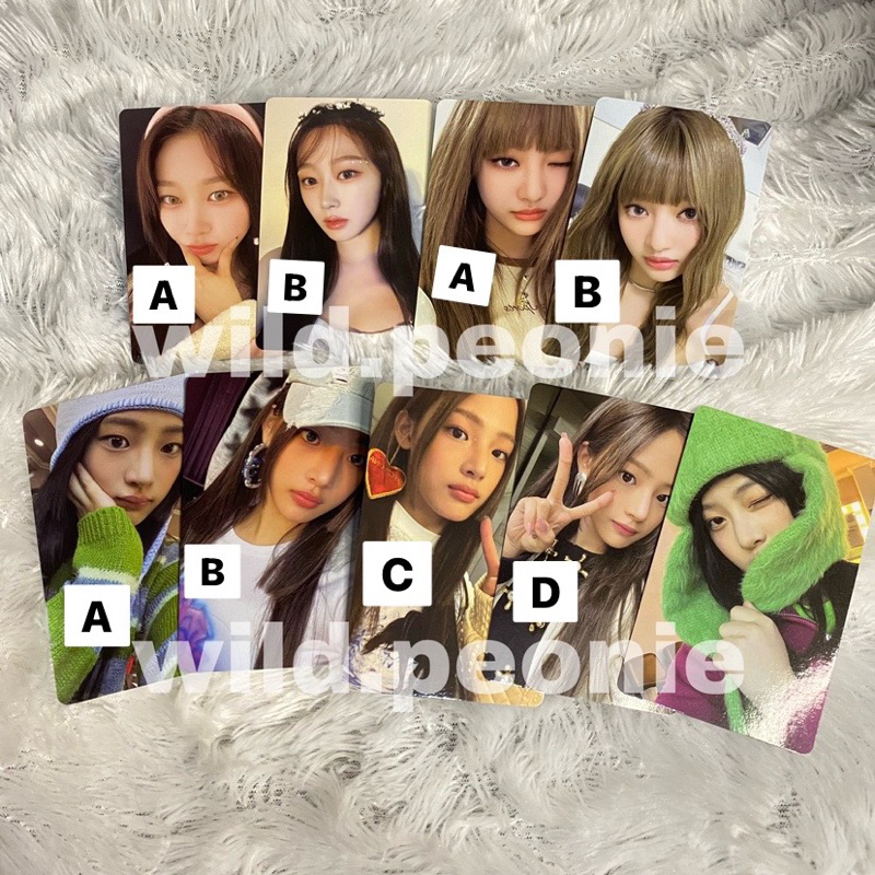 OFFICIAL PHOTOCARD AESPA SG23 & NEWJEANS OMG