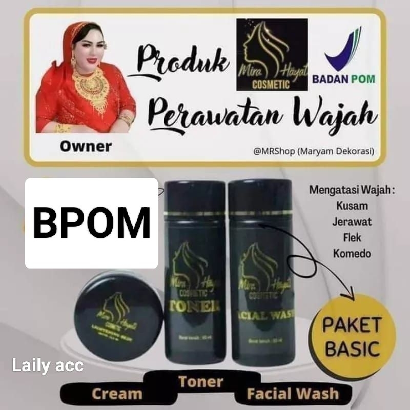 Mirahayati 1Paket Basic Cosmiticc Mh Mirahayati