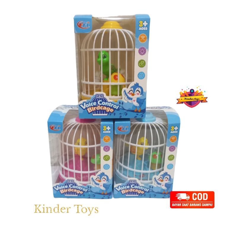 Mainan Burung Sangkar / Mainan Burung sangkar berbunyi