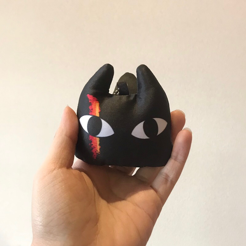 DaechwiCat black AgustD Suga min yoongi BTS keychain plush doll gantungan kunci bykrn