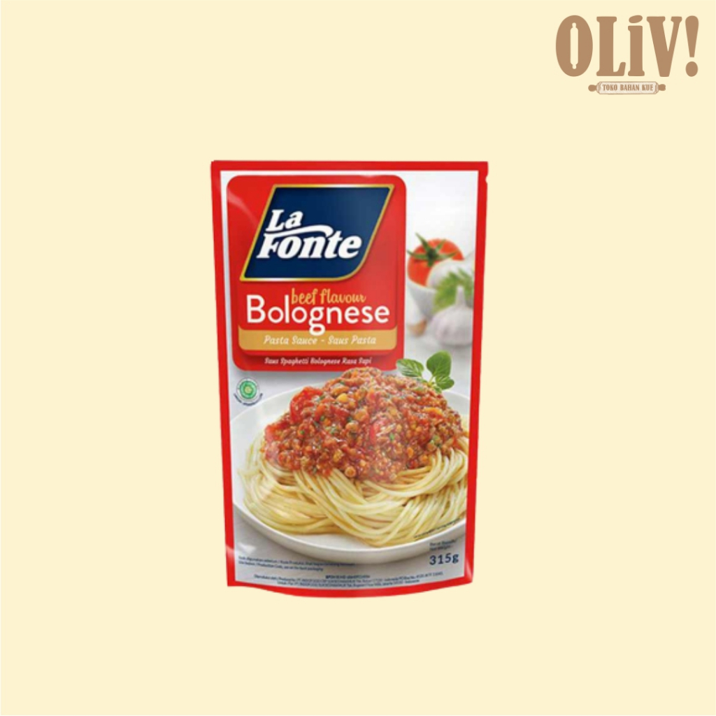 

La Fonte Bologneses saus pasta