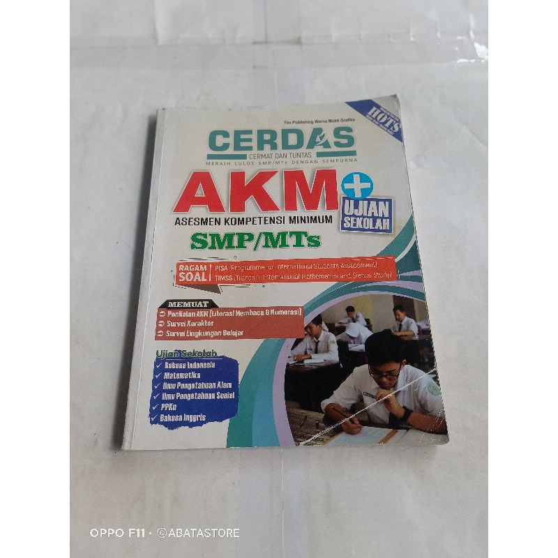 BUKU CERDAS AKM SMP MTS TIM PUBLISHING WARNA MUKTI GRAFIKA
