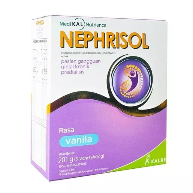 

Nephrisol Rasa Vanila Kemasan Box 201 Gram