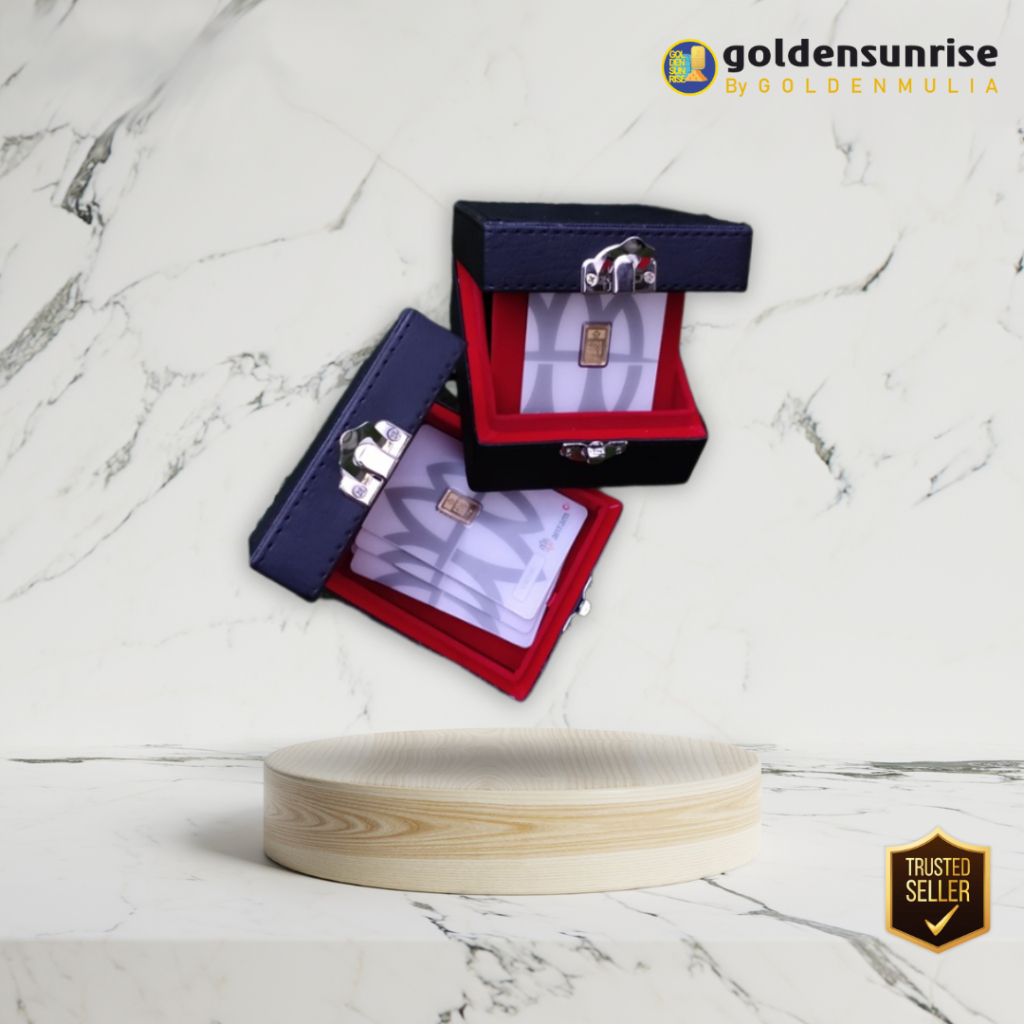 PREMIUM Box LM Logam Mulia Kotak Perhiasan Tempat Emas Antam