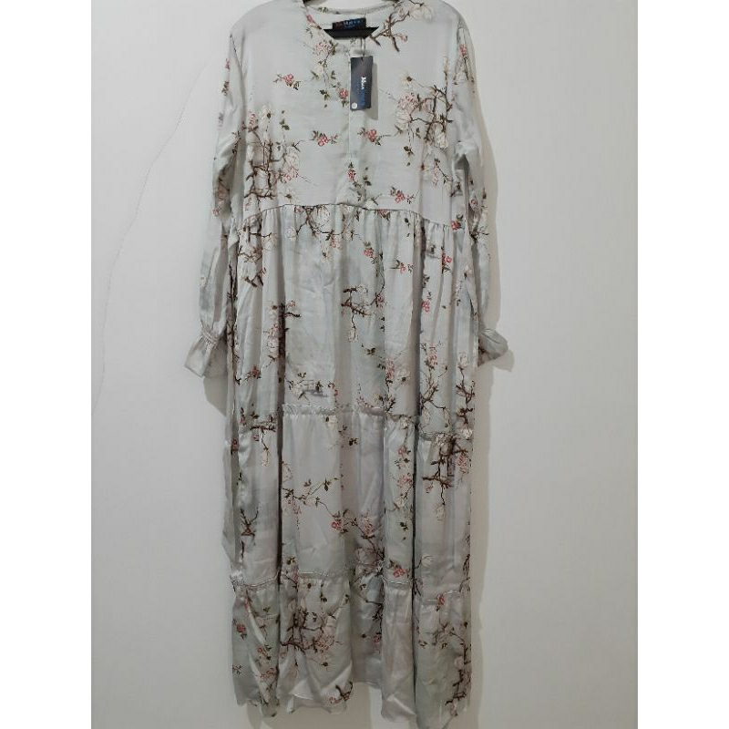 Nia Muslimah Fashion Gamis / Midi Dress Armani Silk